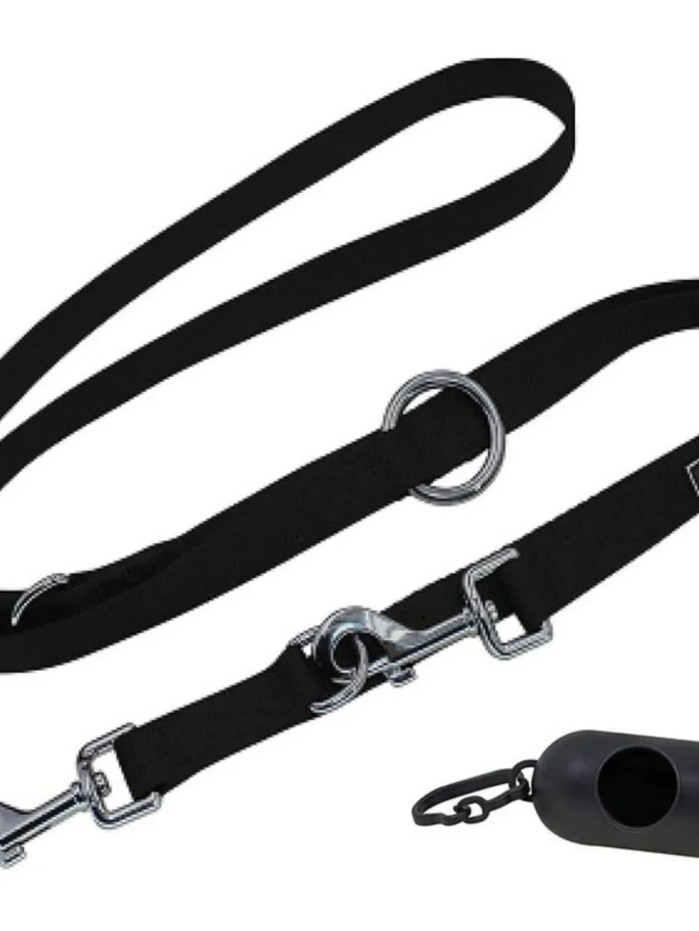 Ddoxx Nylon Dog Leash 3-Way Adjustable 66 Ft for Large Small Dogs